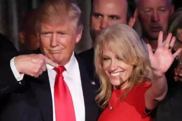 Kellyanne Conway, the first woman to run a victorious presidential campaign